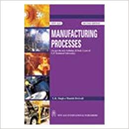 Pdf Manufacturing Processes By U K Singh And Manish Dwivedi Free Download Learnengineering In